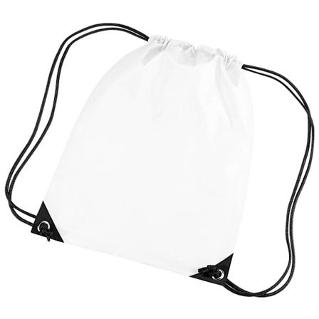 Bagbase Premium Gymsac Vanntett Veske (11 Liter) (2-pak) Hvit One Size White