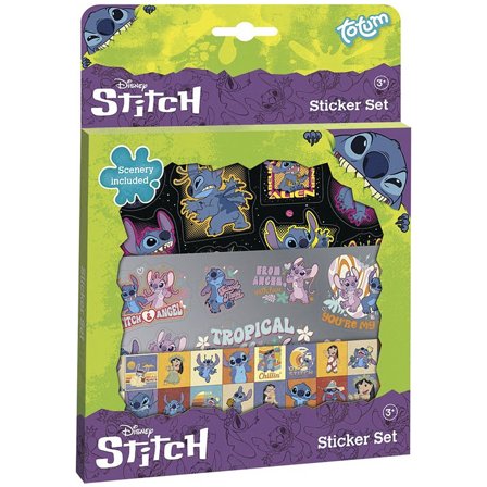Moxy Stitch klistermærkesæt (3 år+)