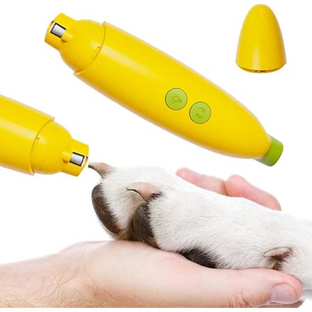 Koiran kynsien hiomakone, ladattava, erittäin hiljainen kynsien hiomakone, söpö sähköinen koiran kynsienleikkuri, hoito ja silottaminen pienille, 
