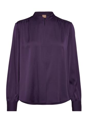 Banora18 Pitkähihainen Pusero Paita Liila BOSS