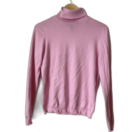Baby pink Ralph Lauren polo neck