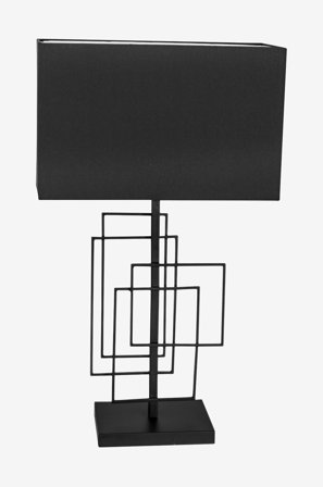 By Rydéns - Bordlampe Paragon H69cm - Svart - Bordlamper - Fra Homeroom