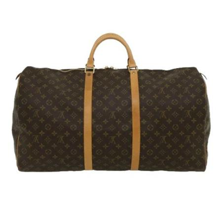 Louis Vuitton Vintage Pre-ownedCanvastravel-bags Brun, Dame Vintage Tasker, Størrelse: ONE Size