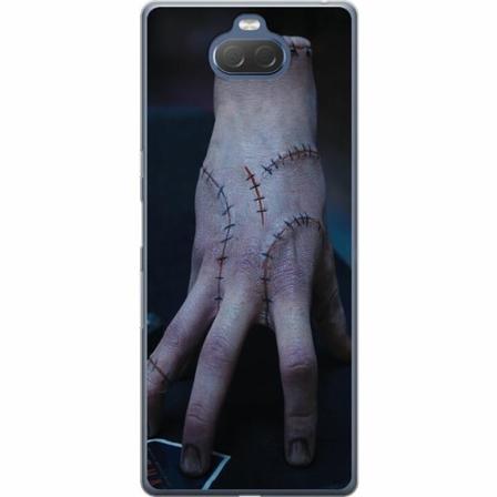 Sony Xperia 10 Genomskinligt Skal Wednesday Addams