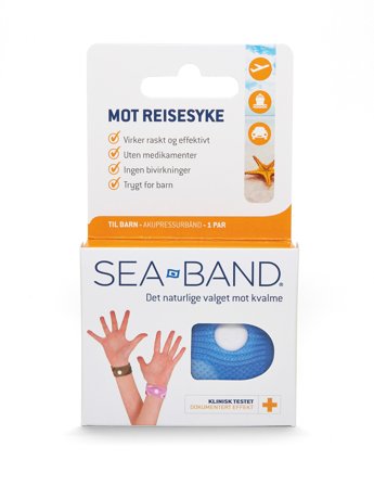 Sea-Band akupressurarmbånd barn 1 par