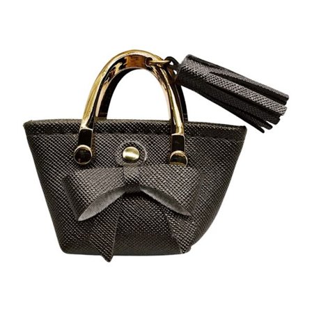 PU miniatyrveske for actionfigurer, flott for dukkehusdekorasjon