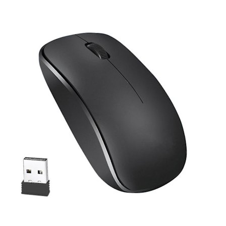 T12 Trådløs Mus 2.4g 1200dpi Mini Ergonomisk Genopladelig Computer Stille Gaming Mus Til Pc