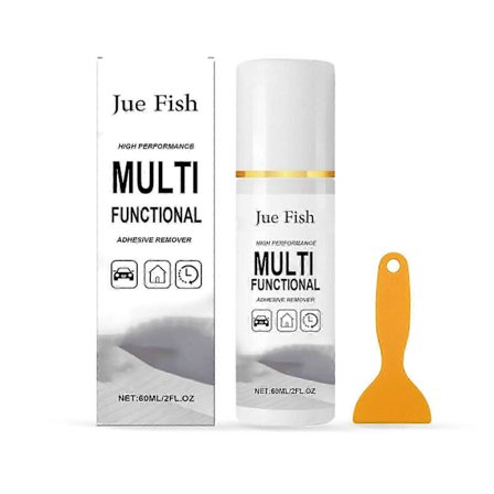 Jue Fish Multipurpose Rengöringsmedel för Lim Hemma och i Bil Skonsam Upplösning Tar Effektivt Bort Limfläckar