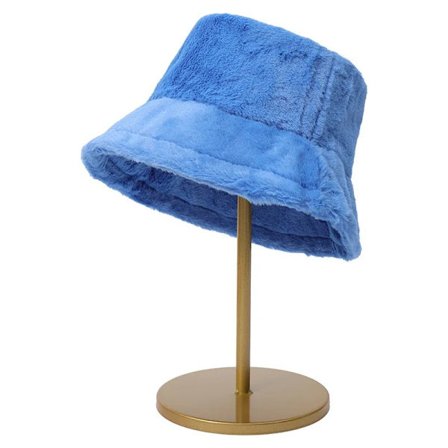 Vinter Plysch Bucket Hats För Kvinnor Utomhus Tjock Varm Panama Keps Solid Leopard Mjuk Fuskpäls Dam Flickor Streetwear Fisherman Hat