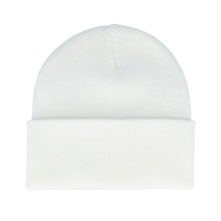 Beechfield - Vit cuff Beanie - Soft White Cuff @ Hatstore