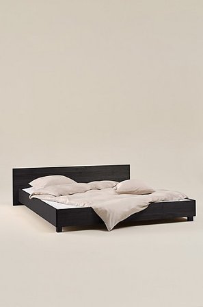 Jotex - Bedframe 160 Cm Zwart Zwart - ALLERUM - Koop Bedframes bij Jotex