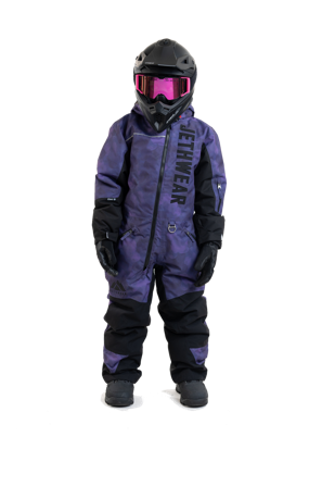 Anzug Jethwear Odin & Olivia (2025) S.A.F.E Kinder Lila/Batik 98-104