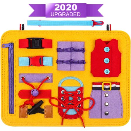 Sjeldent perle travel busy board Montessori leketøy, tidlig læring leketøy for å lære