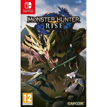Nintendo Switch - Capcom - Monster Hunter Rise - 2-4 pelaajaa - Toiminta - Seikkailu