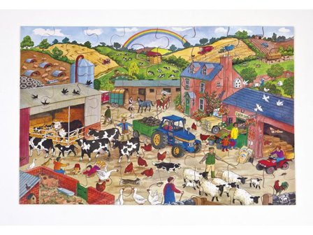 Golvpussel - Lyreco - Skola och förskola - Lekmaterial - Pussel - Golvpussel