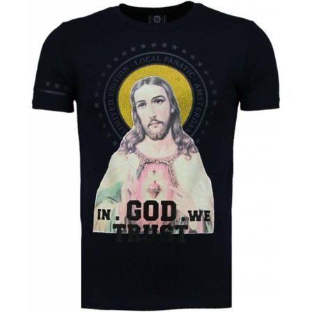 Local Fanatic - T-shirts - Blå - Herr - Storlek: Xl, Herr, Storlek: XL