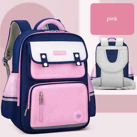 Ryggsekk for barn med stor kapasitet og ryggbeskyttelse