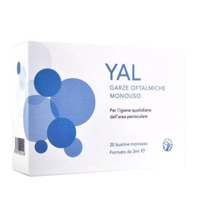 Salviettine Oculari Yal 20 Pezzi