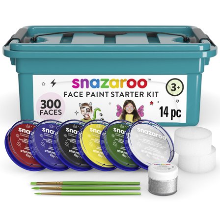 Snazaroo Ansigtsfarver Professionel pakke