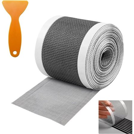 12cm*4m - Lattiakaivon tarrat - Hiustenkeräystarrat - Suihkusuodatin - Itsekiinnittyvä suodatin