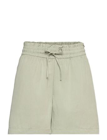 Vmliliana Hr Pull-On Shorts Ga Shorts Paper Bag Shorts Grøn Vero Moda