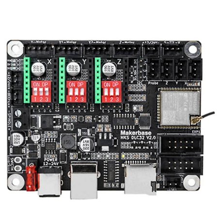 Mks Dlc32 Grbl Offline -ohjain Laser- Cnc-ohjauskortti Tft 3.5 Kosketusnäyttö
