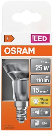 OSRAM LED Spot R50 60 5,9W 2700K dim E14