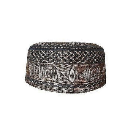 Muodikas hienokudottu päähine miesten hattu aikuisten litteä pää perinteinen huivi vaatetus