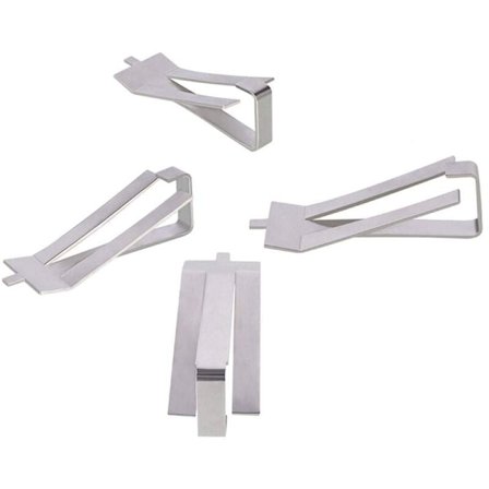 4 stk. opgradering Ender 3 glasplade fjederklemmer Stabile platformklemmer til Creality Ender 3 Pro Ender 3S Ender 5 Pro