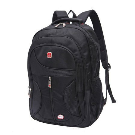 15,6" Herrar Utomhus Nylon Vattentät Ryggsäck Väska Resa Laptop Axelväska