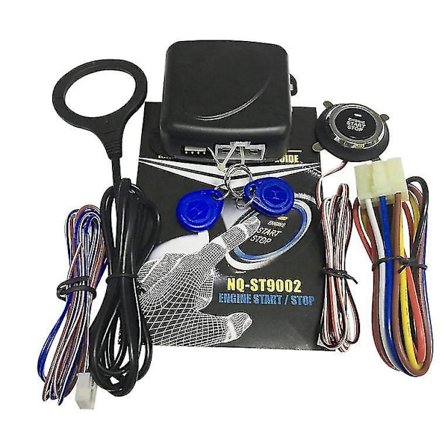 Bilslarm Motor Startknapp Nyckelfri Entrisystem