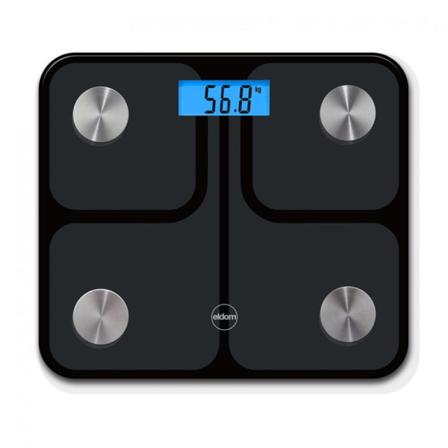 Intelligent Personliga Skala Svart Eldom Two600c Ellie