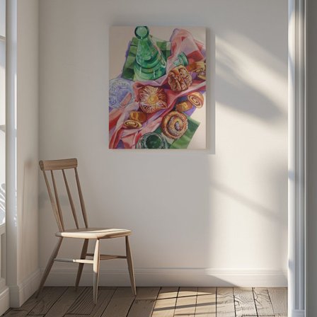 Look At the Sky Canvastavla 30x40 cm