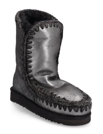 Eskimo 24 Shoes Wintershoes Tall Winter Boots Svart MOU