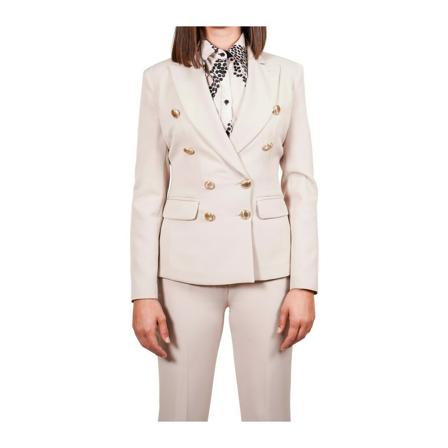 Hanita Blazers beige, Dam, Dam, Storlek: S