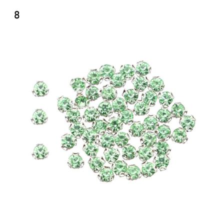 50 St Mini Diamantknappar Gör-det-själv Docka Kläder 8 8