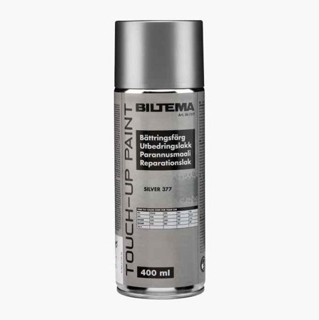 Biltema - Utbedringslakk sølv 400 ml