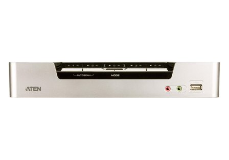 ATEN CubiQ CS1794 USB 2.0 HDMI KVMP Switch - KVM / lydsvitsj - 4 porter