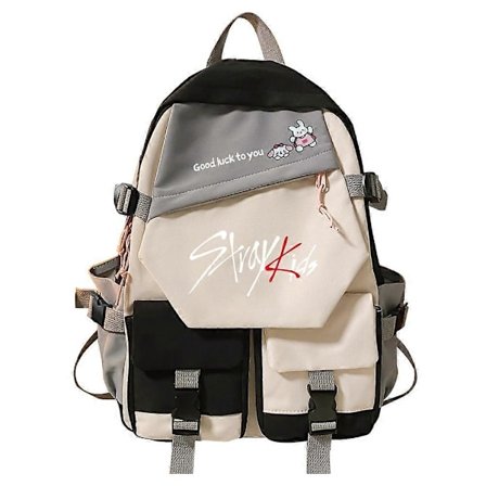 Stray Kids Reppu - Korean tyyli Felix koululaukku pojille ja tytöille Mochila -opiskelijoiden reppu