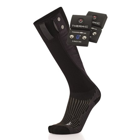Therm-ic Powersock Set Heat Multi + S-Pack 700B V2 Unisex ski socks Black 35/38
