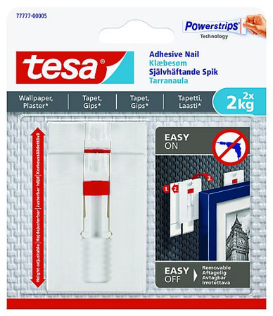 TESA LIMSPIKER JUSTERBAR TAPET 2X2KG
