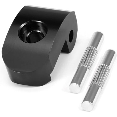 Elektrisk Scooter Forsterket Hengsel CNC Aluminium Scooter Folding Hook Lock Buckle med 2 Pins Erstatning for Xiaomi M365 og Pro
