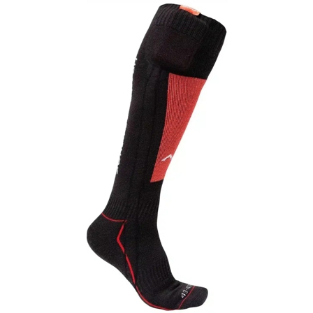 Heat Experience Heatx Heated Technical Socks W. Batteries Red/Black