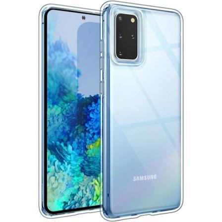 Samsung S20 Plus Stötdämpande Silikon Skal Simple Transparent