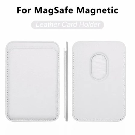 Luksus for Magsafe magnetisk skinn lommebok etui for iPhone 11 12 13 14 15 Pro Max S23 kortholder telefonveske deksel tilbehør