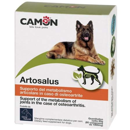 Camon Artosalus Mangime Cane 60 Compresse - Integratore
