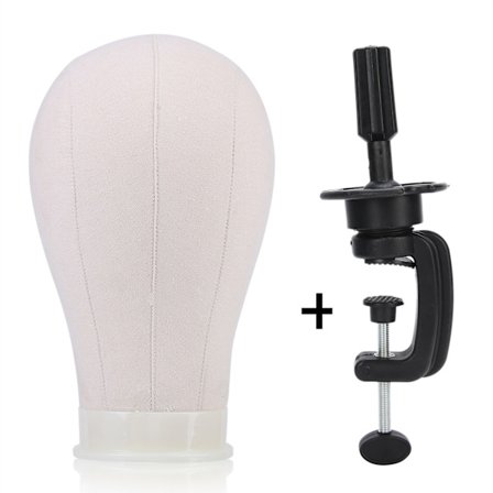 22-tommer Mannequinhoved til paryk- og hatteudstilling