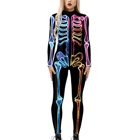 Damtights Byxor Med Rund Hals