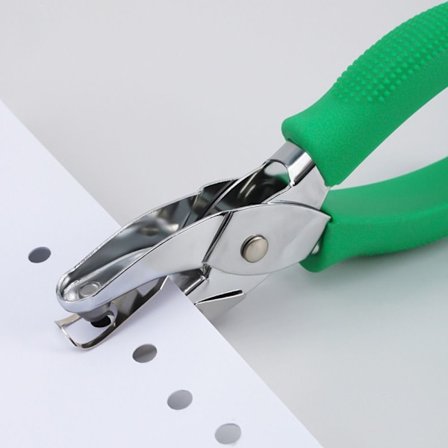 9-75 mm rei'ityspaperin muotoileikkuri SUURI PYÖREÄ SUURI PYÖREÄ