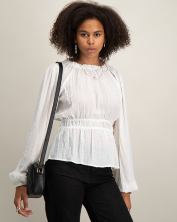 Sofie Schnoor Blouse Hvit Topper/Bluser Jente - Kids Brand Store